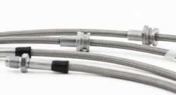 Армированные тормозные шланги Goodridge TBW1161-4P (4 шт.) BMW M3 F80; M4 F82, M2 F87  2013-2020