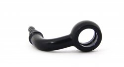 Фитинг banjo d10мм, 90 градусов D-03 алюминий ЧЕРНЫЙ, под опрессовку S5099-03DBK, Goodridge