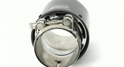 Насадка на глушитель, дизайн AKRAPOVIC EVO G карбон, D посадочный 57мм / D наруж 90мм AC15790EVG