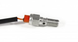 Болт (штуцер) с выключателем стоп сигнала для banjo 3/8x24 L=25мм нерж сталь Goodridge BL775-03C