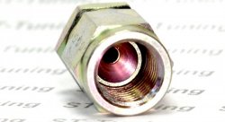Фитинг мама AN-03 3/8X24 под прямой конус D-03 сталь, под опрессовку S6001-03Z, Goodridge