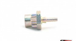 Фитинг мама M10*1 под прямой конус, Peugeot D-03 нерж. сталь, под опрессовку S6001-31ZPR, Goodridge