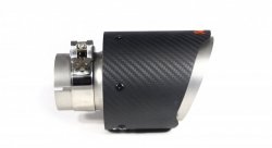 Насадка на глушитель, дизайн AKRAPOVIC EVO карбон, D посадочный 57мм / D наруж 101мм AC157101EV