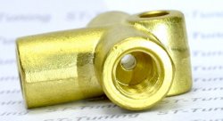 Соединитель тройник Goodridge М-М-М (3/8X24) AN3,2203-03B