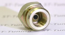 Фитинг мама M10*1 под обратный конус, Toyota, под ключ 17мм D-03 сталь, под опрессовку S762-03-31SZ