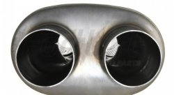 Прямоточный глушитель Fortluft PM1-57x57NP серия FLOW