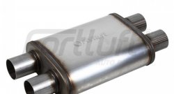 Прямоточный глушитель Fortluft VAG57X57NP серия FLOW