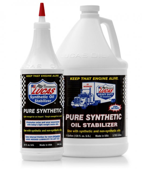 Pure Synthetic Oil Stabiliser — Полностью синтетический стабилизатор масла 946 мл.