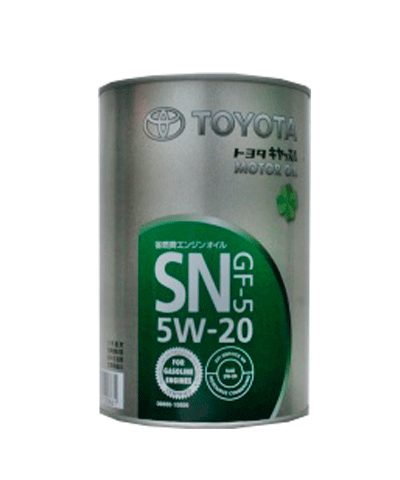 Моторное масло Toyota sae 5W20 api sn, 1л