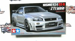 Сборная модель Nissan Nismo R34 GT-R Z-tune 1:24