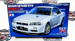 Сборная модель Nissan Skyline GT-R V-spec II (R34) 1:24