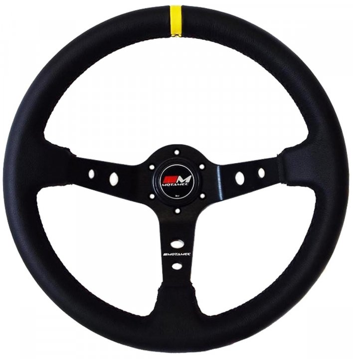 Спортивный руль Motamec Rally Steering Wheel Deep Dish 350mm (Оригинал)