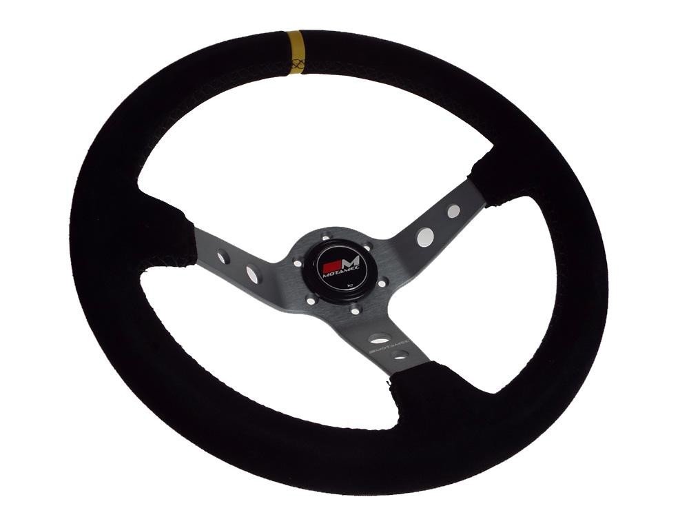 Спортивный руль Motamec Rally Steering Wheel Deep Dish 350mm Titanium 