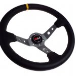 Спортивный руль Motamec Rally Steering Wheel Deep Dish 350mm Titanium (Оригинал)