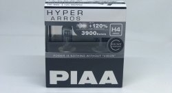  Галогеновые лампы PIAA Н4 HYPER ARROS (3900K) HE-900(2шт.)