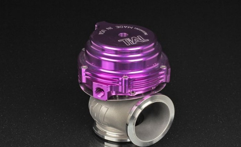 Вестгейт TIAL (wastegate, клапан сброса выхлопных газов), MV-R 44 мм фиолетовый с установочным комплектом MV-R PURPLE