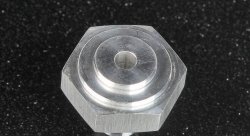 Фитинг приварной AN4 под ключ, алюминиевый