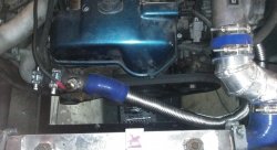 Гофрированная труба для переноса системы охлаждения 32мм (нержа)