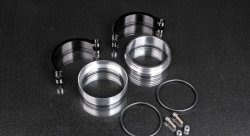 Хомут v-band для алюминиевой трубы 89мм