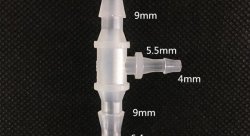 Тройник Т-образный 6-4-6мм