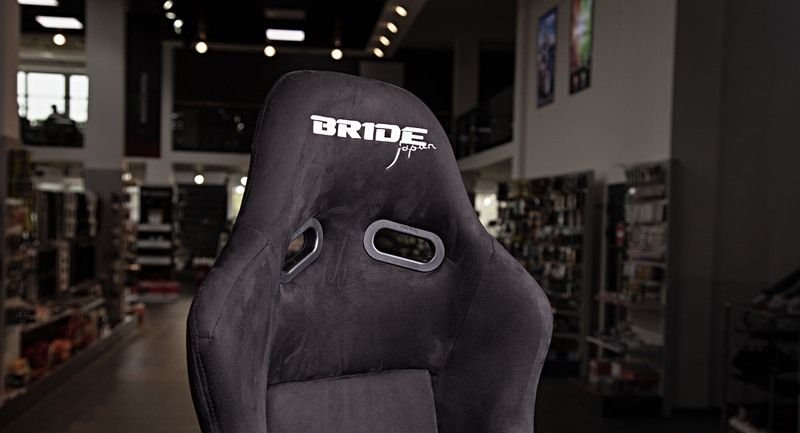 Кресло/ковш + салазки НЕРЕГУЛИРУЕМОЕ черное, Bride Japan MR Style
