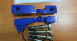 Планшайбы для установки передних тормозов от Toyota Celsior ucf30 на Mark2 gx(jzx)81