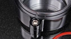 Хомут V-Band (HD Clamp) 76мм (3") + 2 алюминиевых фланца, для впускных систем