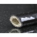 Термоизоляция шлангов и проводов с силиконовым покрытием 25 мм черная