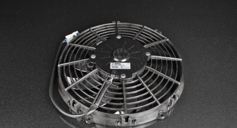 Вентилятор охлаждения универсальный 10&quot; (255 мм) 12V 1360 m³/h (ТЯНУЩИЙ)