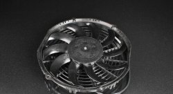 Вентилятор охлаждения универсальный SPAL 10" (255мм) 12V 1360 m³/h (ТЯНУЩИЙ)