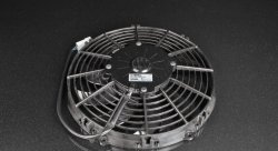Вентилятор охлаждения универсальный 10" (255 мм) 12V 1360 m³/h
