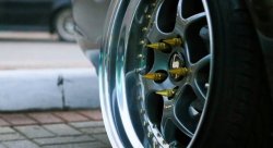 Гайки-пики, комплект 20шт, М12х1.5, сталь, синий