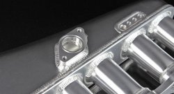 Коллектор впускной Toyota 2JZ-GTE + 90мм дросель + рейка VVT-i/ NON VVT-i, верхняя загрузка