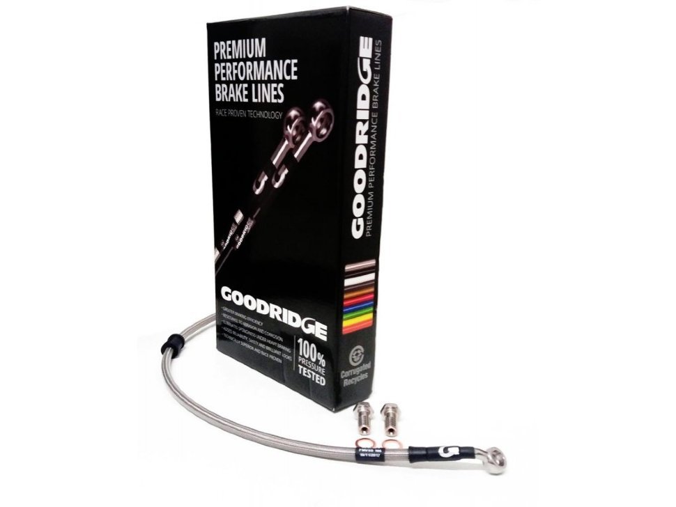 Армированные тормозные шланги Goodridge TRN0501-4P (4 шт.) Renault R19 '89> Disc/Drum