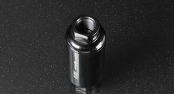 Фильтр AN10 топливной / масляной системы, 100 микрон, L=140мм, D=50мм, черный