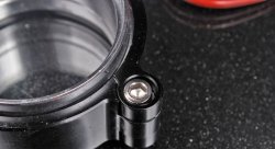 Хомут V-Band (HD Clamp) 63мм (2.5") + 2 алюминиевых фланца, для впускных систем