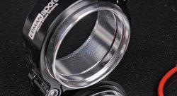 Хомут V-Band (HD Clamp) 63мм (2.5") + 2 алюминиевых фланца, для впускных систем