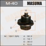 Пробка М18*1.5 сливная с магнитом (МКПП R154)