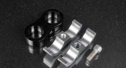 Зажим шлангов 19,1мм, алюминиевый AN8