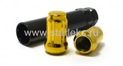 Комплект колесных гаек ST911144SD/Gd - золотой хром
