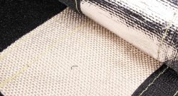 Термоизоляция шлангов и проводов 25мм, длина 90см, на липучке, 500 градусов - 1000 градусов