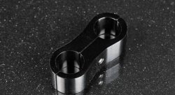 Разделитель шлангов 12,7мм, алюминиевый AN4