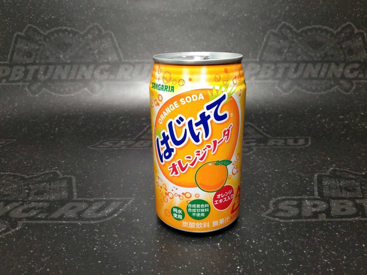 SANGARIA Напиток б/а газированный "ORANGE", со вкусом апельсина 350 мл.