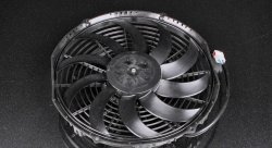 Вентилятор охлаждения SPAL (ТОЛКАЮЩИЙ) 12" (305мм) 12V производительность 2070 м³/ч