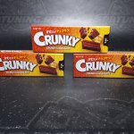 Шоколад Crunky хрустящий 10шт, Lotte, 33гр/