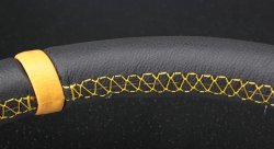 Руль 340мм, DRIFTING желтый