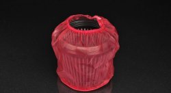 Чехол защитный для фильтра нулевого сопротивления D=180мм / H=220мм черный