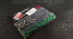 Шайбы декоративные Password JDM - зеленые 10шт.