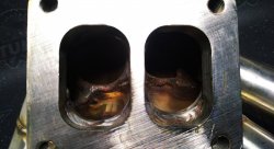 Выпускной коллектор Toyota 2JZ 3мм T4 twin-scroll