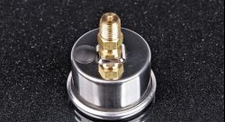 Датчик давления топлива механический 100 PSI (манометр) резьба 1/8 NPT